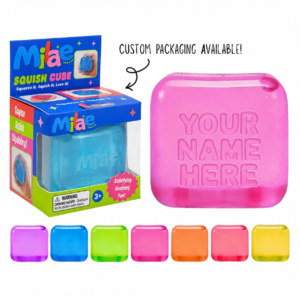 Squishy Ice Cube Stress Ball | Viral Fidget Toy | Sensory Play