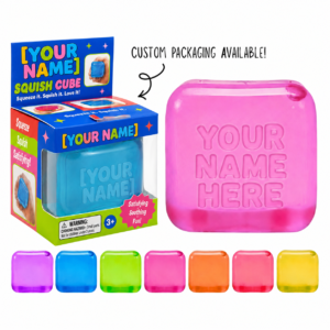 Squishy Ice Cube Stress Ball | Viral Fidget Toy | Sensory Play