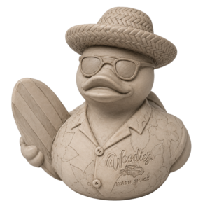 Fully Custom-Molded, Personalized Rubber Ducky | 1-of-1 Mold Made Just for You!